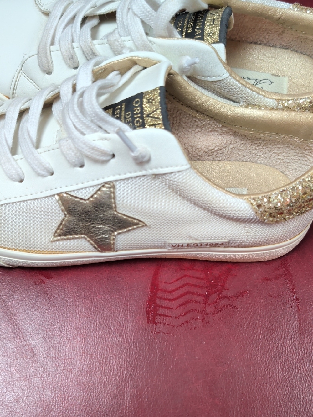 Vintage Havana Star Sneakers Shoes Size 10 - Picture 8 of 11